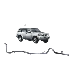 Redback Exhaust to Suit Nissan Y61 GU Patrol 1998 - 2016 ZD30DD-Ti 3.0 Litre