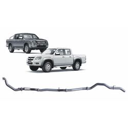 Redback Exhaust to Suit Ford Ranger 2006-2011 MZR-CD 3.0 Litre