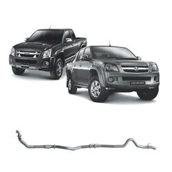 Redback Exhaust to Suit Holden Rodeo / Colorado 2007 - 2012 4JJ1-TCX 3.0 Litre