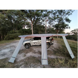Rugged 4x4 Set of 3 Rain Gutters to Suit Awnings