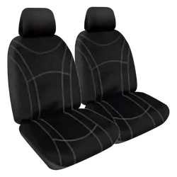 Neoprene Seat Covers For Mazda BT50 UP UR XT Dual Cab 2011-On FRONT