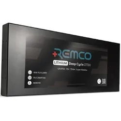 12V 75Ah Remco Lithium Xtra Slimline