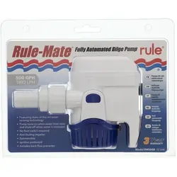New Style Rule-Mate Automatic Bilge Pumps 500GPH - 1100GPH