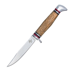 American Buffalo Roper Fix-Blade Zebrawood 8.9B