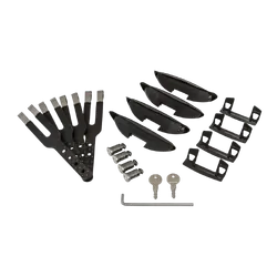 Rhino Rack Stealthbar Hardware Kit (Short Strap / Custom Rubber)