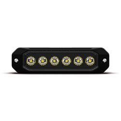 Roadvision LED Strobe Module White 10-30V 18W 10 Flash Pattern 6 LED Synchronizable SAE C1