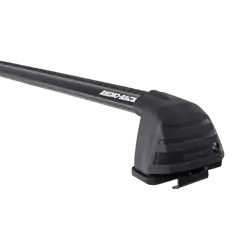 Rhino Rack Vortex Roc25 Flush Black 2 Bar Roof Rack For Nissan Navara (Pre Facelift) Np300 4Dr Ute Dual Cab 15 To 21