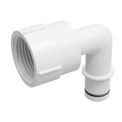 Adaptor For Rule Pump, 3/4" Qwik-Lok To 1" Npsm, Elbow