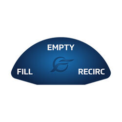 Flow-Rite Actuator Decal System 4 (Fill - Empty - Recirc)