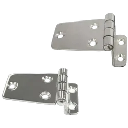 Offset Hinges 304 Stainless Steel 75mm x 20mm (Pair)