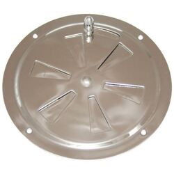 Rotating Butterfly Vent 127mm 304 Stainless Steel