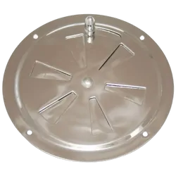 Rotating Butterfly Vent 127mm 304 Stainless Steel