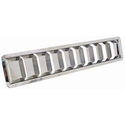 Louvre Vent - 304 Stainless Steel, 10 Louvres