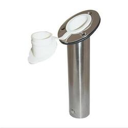 Rod Holder Stainless Steel with White Cap