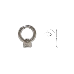 Eye Nut Stainless Steel M8