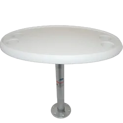 Esm Oval Table & Fix Pedestal