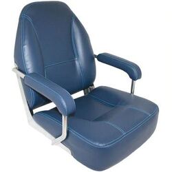 Mojo Deluxe Seat Stainless Steel - Blue