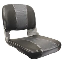 Captain Folding Padded Seat Charcoal/Carbon