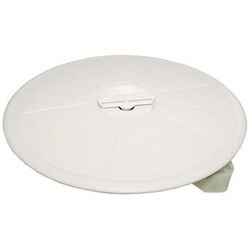 Armstrong Waterproof Deck Plate - White 200mm