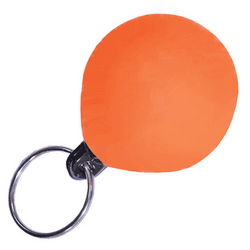 Floating Buoy Key Ring - Orange/Black
