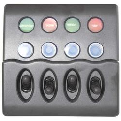 Switch Panel - Backlit Panel With Circuit Breakers 4 Switch