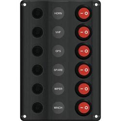 Switch Panel 6 Switch 12V