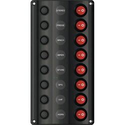 Switch Panel 8 Switch 12V