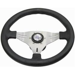 Manta - Aluminium 3 Spoke Sports Steering Wheel 355mm Dia