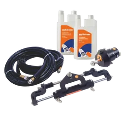 Multisteer Hydraulic Outboard Steering Kit Suits 90HP - 250HP
