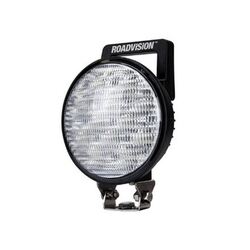 Roadvision LED Work Light Round Flood Beam 10-30V 12 x 3W LED's 36W 2880lm IP67 145x94x200mm with Handle & Switch Roadvision