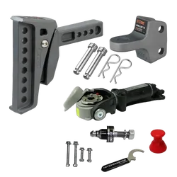 Curt Rebellion XD ShockDrop Hitch & DO35 Hitch Bundle