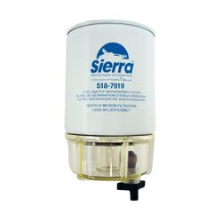 Sierra Replacement Filter & Bowl Mercury/Yamaha Clear Bowl
