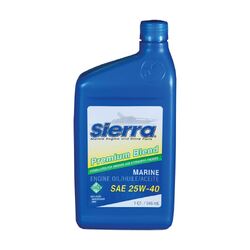 Sierra 4 Stroke 25W-40 Inboard & Stern Drive Oil 946ml