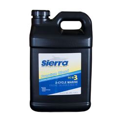 Sierra Marine 2 Stroke Premium TC-W3 Oil (Blue) 9.46L