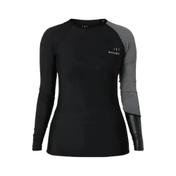 Jetpilot Long Sleeve Ladies Rashie - Black