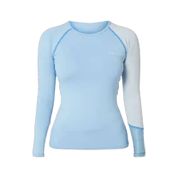 Jetpilot Long Sleeve Ladies Rashie - Blue
