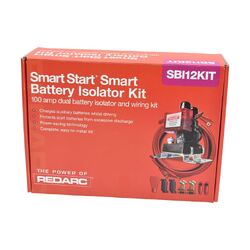Smart Start Battery Isolator & Wiring Kit 12V