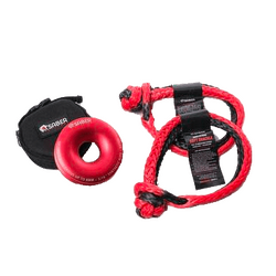 Mini Ezy-Glide 5,000KG WLL Recovery Ring, Bag, & Twin 9K Soft Shackles