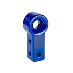 Saber Offroad 7075 Aluminium Rope Friendly Recovery Hitch - Blue Prismatic
