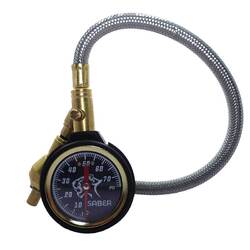Quick Deflate Tyre Deflator with Stainless Steele Braided Hose