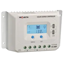 Projecta Automatic 12/24V 45A 4 Stage Solar Charge Smart Controller