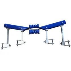 Boat Trailer Self Centering V Kit 400mm - Blue