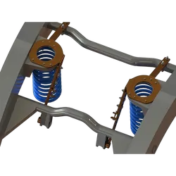 Superior Coil Tower Brace Suitable For Nissan Patrol GQ/GU Wagon No Body Lift (Kit) - GUGQWTOPBRA