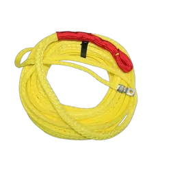 Winch Rope Polyurethane Coated 10mm x 40m Hi-Vis Yellow (Each) - SUP-SWR10-40YL