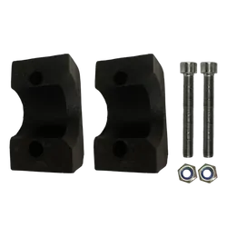 Superior Drop Shackle Block Mounts Suitable For Toyota LandCruiser 76/78/79 Series (Pair) - LCR79DSBM