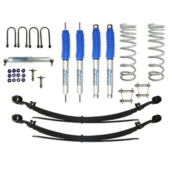 Superior Nitro Gas Twin Tube 2 Inch (50mm) Lift Kit Suitable For Toyota LandCruiser 78/79 Series 6 Cyl (Kit)