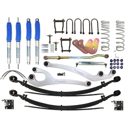Superior Nitro Gas Twin Tube Superflex 3 Inch (75mm) Lift Kit Suitable For Toyota LandCruiser 78/79 Series 6 Cyl (Kit)