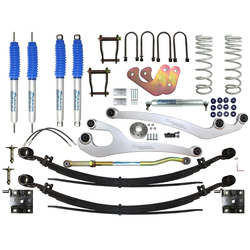 Superior Nitro Gas Twin Tube Superflex 4 Inch (100mm) Lift Kit Suitable For Toyota LandCruiser 78/79 Series 6 Cyl (Kit)