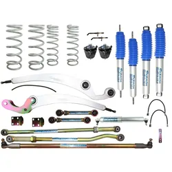 Superior Nitro Gas Twin Tube Superflex 5 Inch (125mm) Lift Kit Suitable For Nissan Patrol GU 98-99 Wagon/98 on Ute (Kit)
