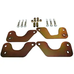 Superior Castor Correction Plates Suitable For Nissan Patrol GQ/GU 7 Degrees (Kit) - NISCP7